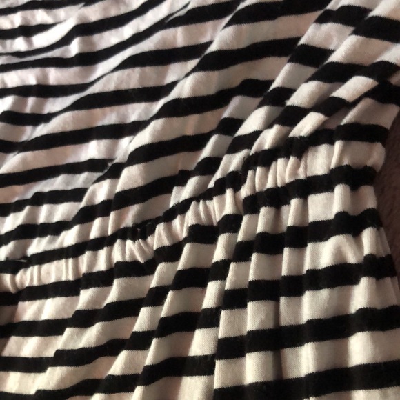 Brand new without tags striped Calvin Klein cinch waist T-shirt dress XB - Picture 6 of 7